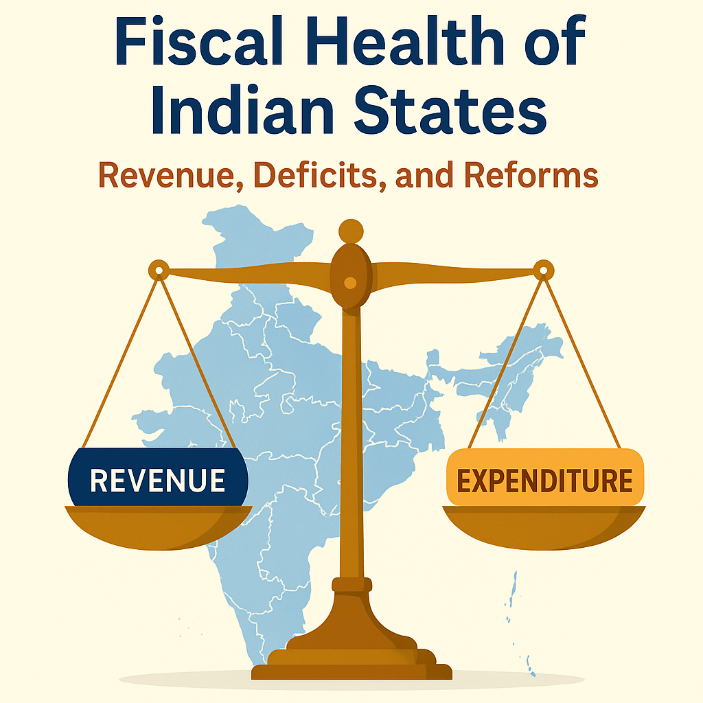 विषय: राज्यों की वित्तीय स्थिति (Fiscal Health of States) — एक समग्र विश्लेषण