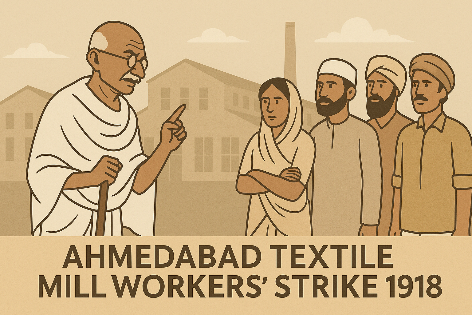 अहमदाबाद मज़दूर हड़ताल-1918
