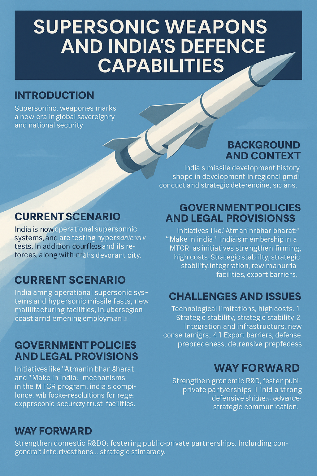 सुपरसोनिक हथियार और भारत की रक्षा क्षमताएँ