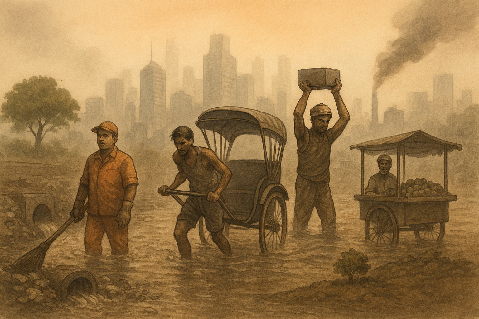 रहने लायक न रह सकने वाले शहरों में पर्यावरण-संकट संघर्ष: शहरी शासन, जलवायु परिवर्तन और समावेशन