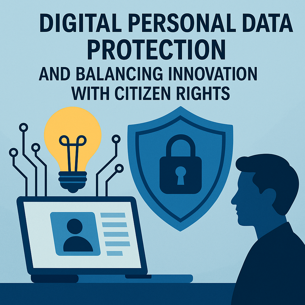 डिजिटल व्यक्तिगत डाटा संरक्षण और नवाचार तथा नागरिक अधिकारों के बीच संतुलन